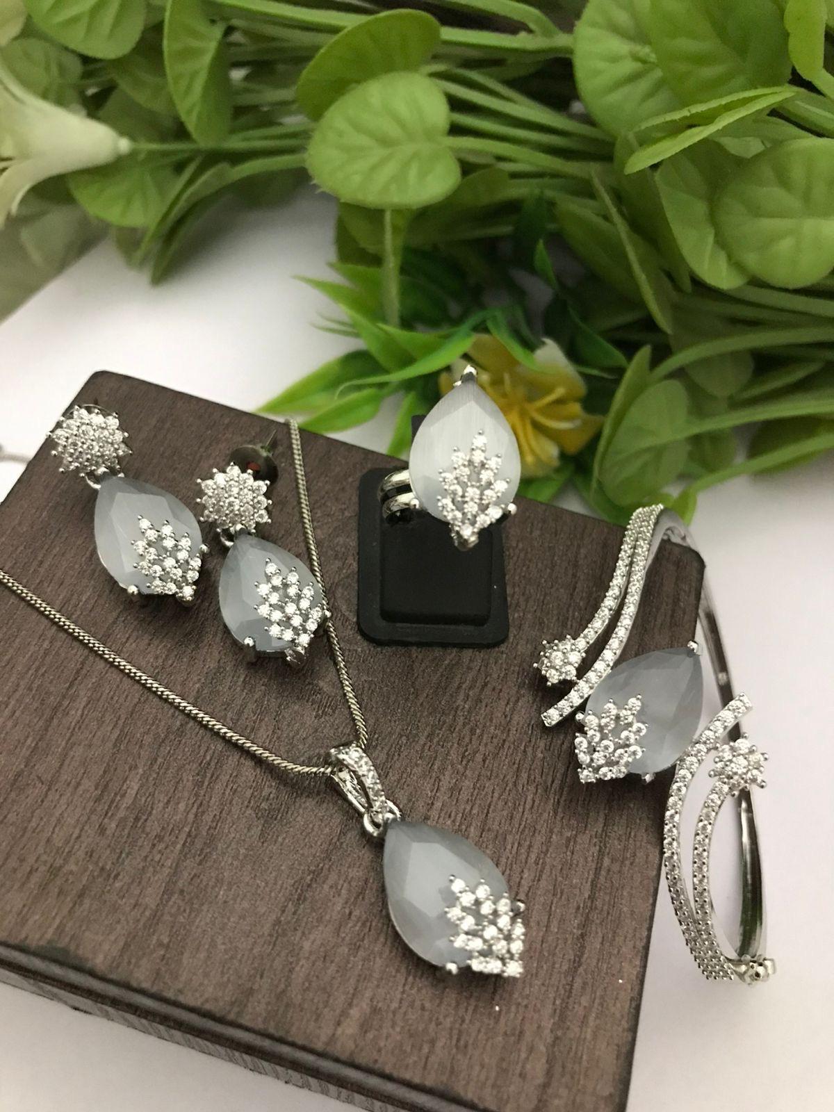 Amethyst Elegance Jewelry Set