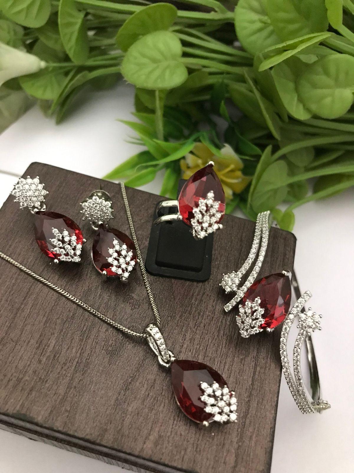 Amethyst Elegance Jewelry Set