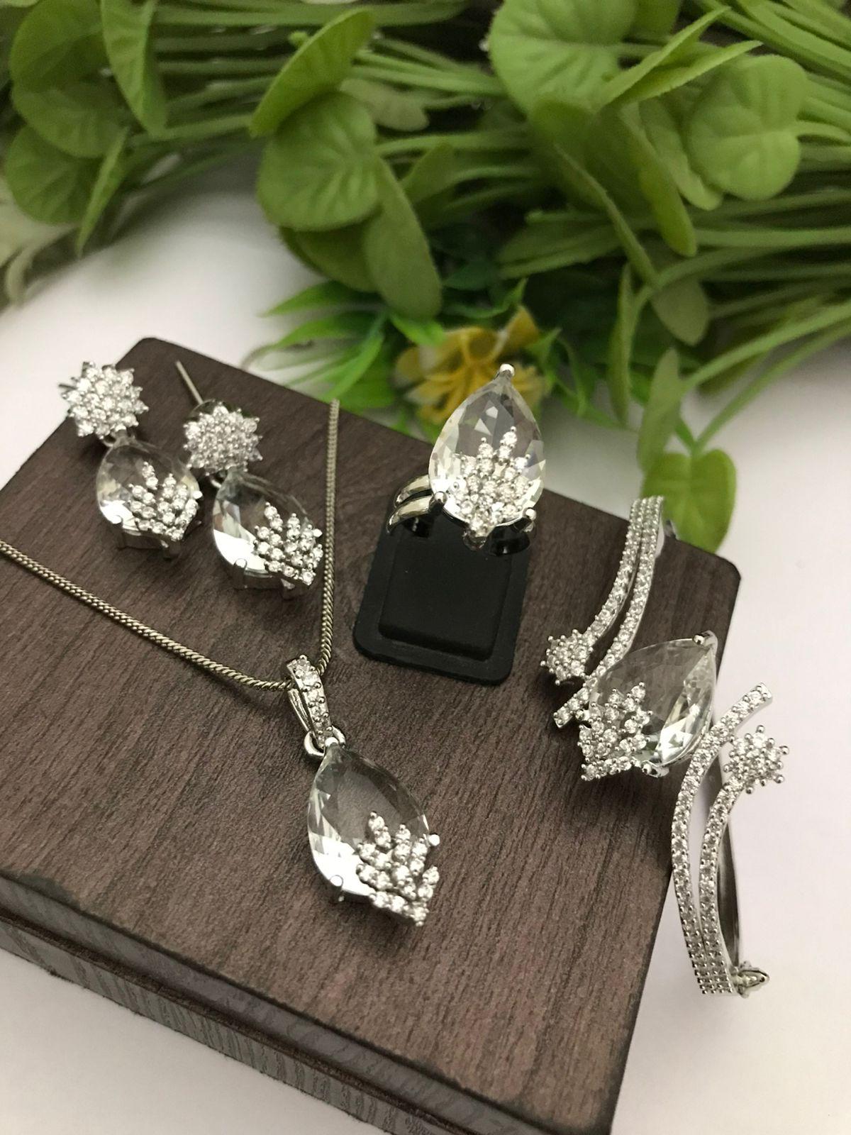 Amethyst Elegance Jewelry Set
