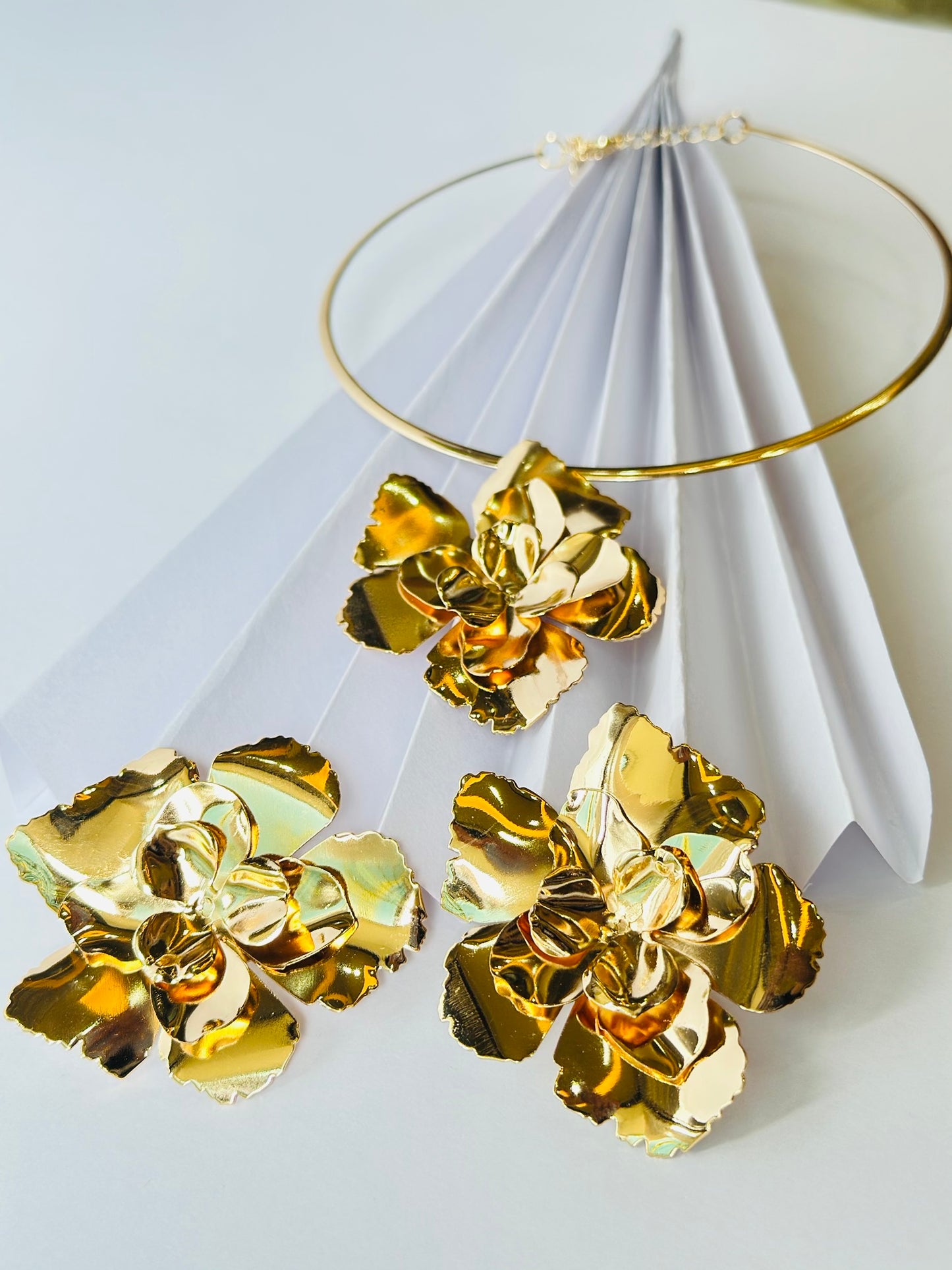 Floral Jewellery Set