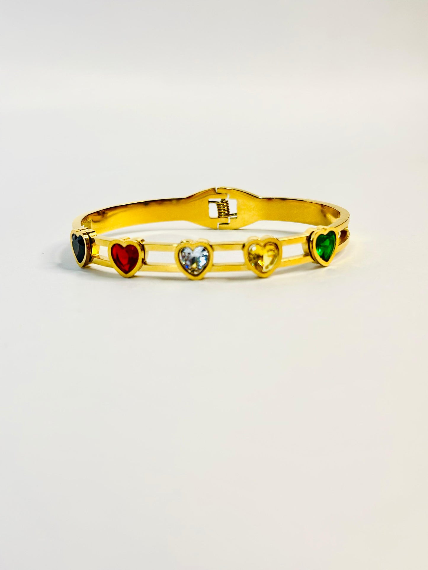 Radiant Hearts Gemstone Bracelet